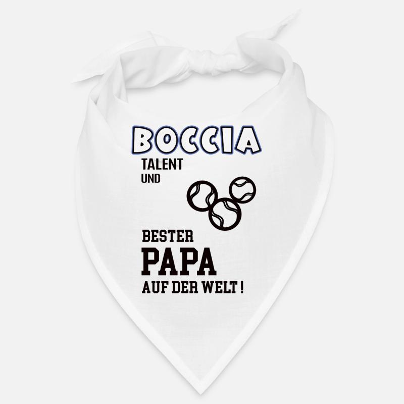 Boccia Player Boccia Player Dad Father Husband Bandana