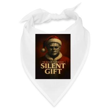 Stille Gabe der Dunkelheit, Ein Weihnachts Clown - Bandana - Weiß - Vorne