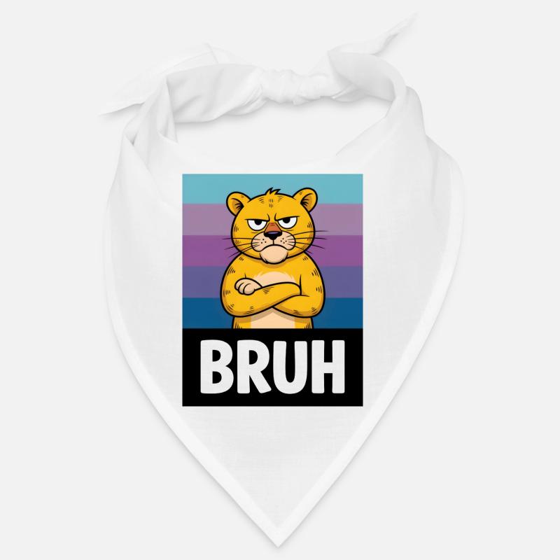 Grummel Katze BRUH Bandana