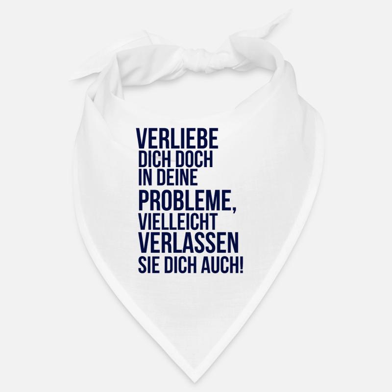 about going wild - fall in love with your problem Bandana