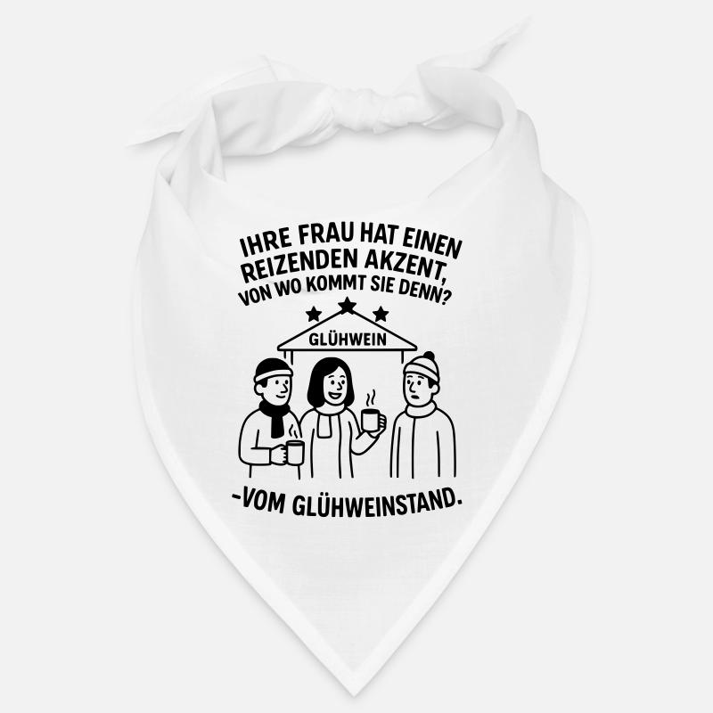 Witziger Weihnachts Spruch Weihnachtsmarkt Bandana