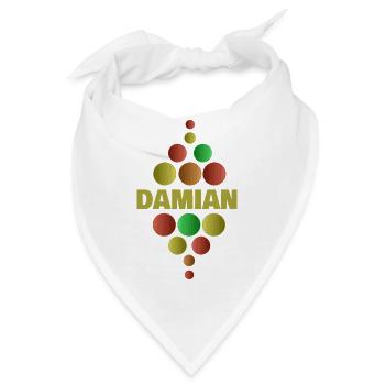 Damian - Bandana - Weiß - Vorne