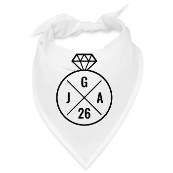 JGA 26 Ehering Ring Junggesellinnenabschied 2026 - Bandana - Weiß - Vorne