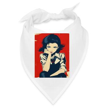 Schuluniform-Mangaheldin - Bandana - Weiß - Vorne
