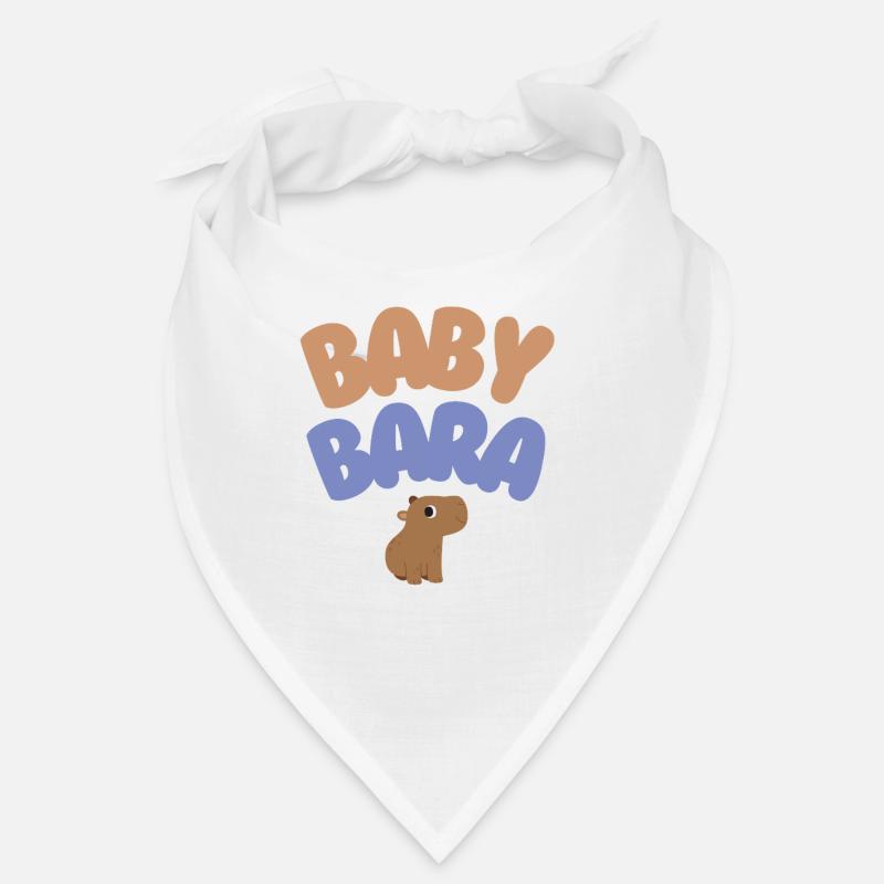 Bébé Bara Capybara - Bandana - blanc