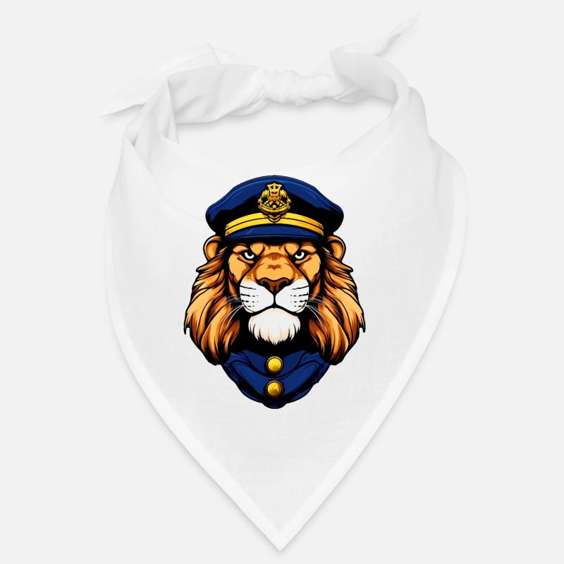 Polizei Löwe Bandana