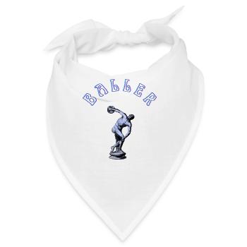 Baller Motiv - Bandana - Weiß - Vorne