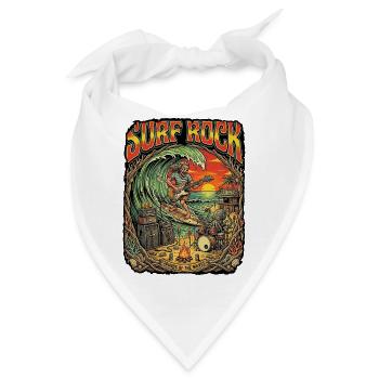 Surf Rock Beach Party - Bandana - Weiß - Vorne