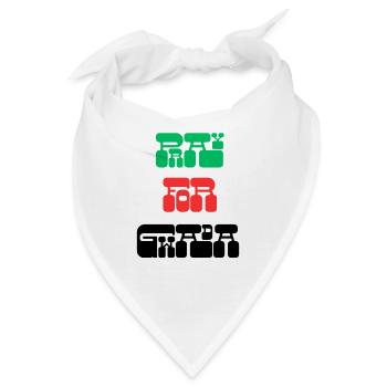 BETE FÜR GWADA - Bandana - Weiß - Vorne