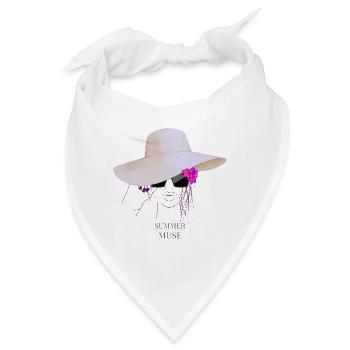 Summer M U S E. Dein Sommer. Dein Style. - Bandana - Weiß - Vorne