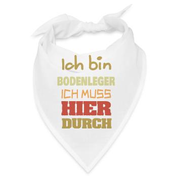 Job Bodenleger - Bandana - Weiß - Vorne