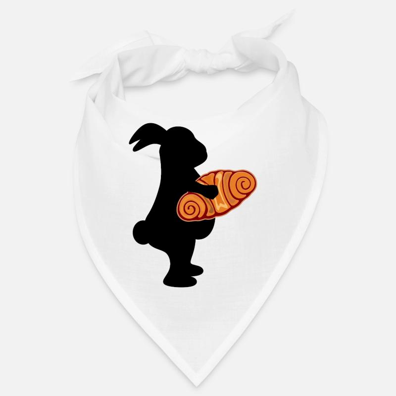 Lapin de Pâques Franzbrötchen Bandana