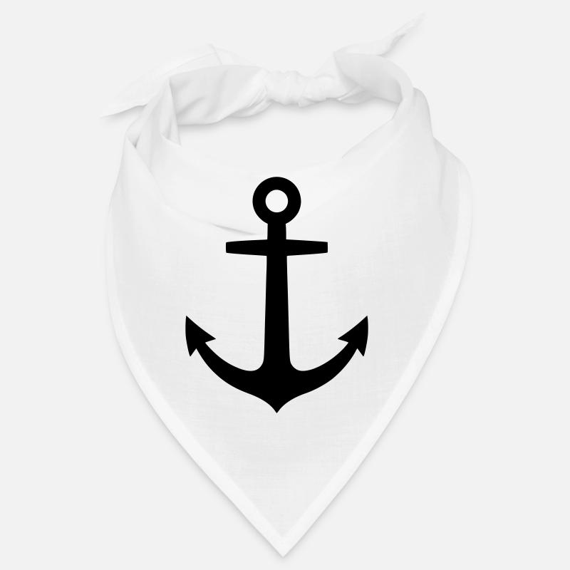 Anker Maritim Schiff Logo Bandana