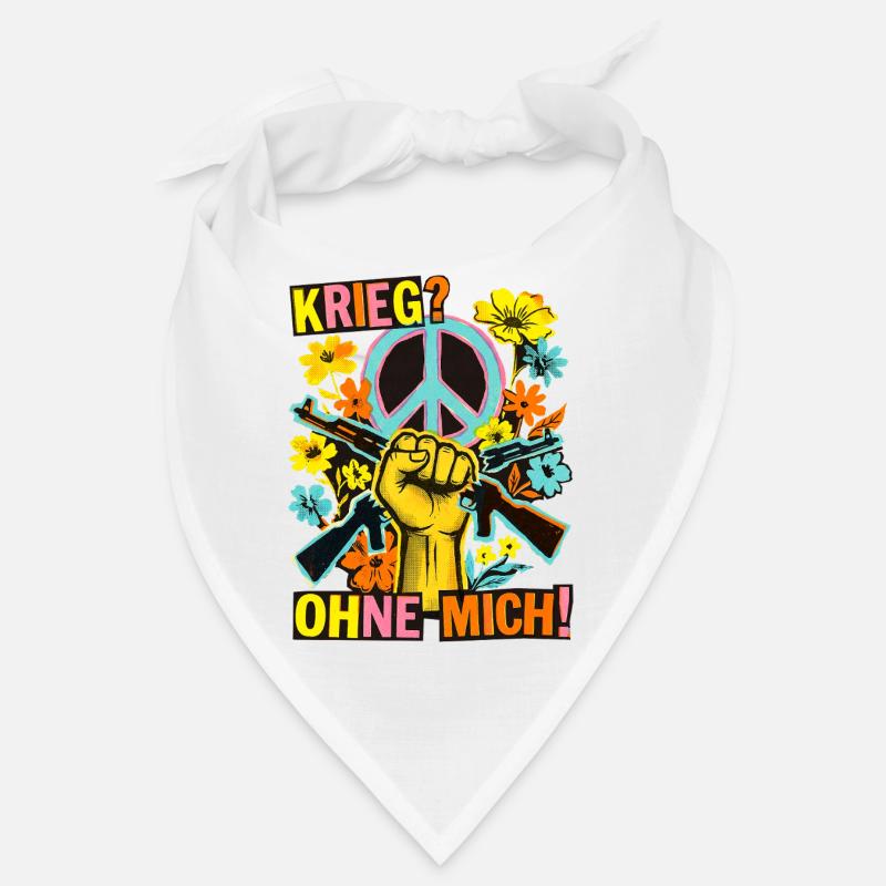 Peace Stop Den_Krieg Bandana