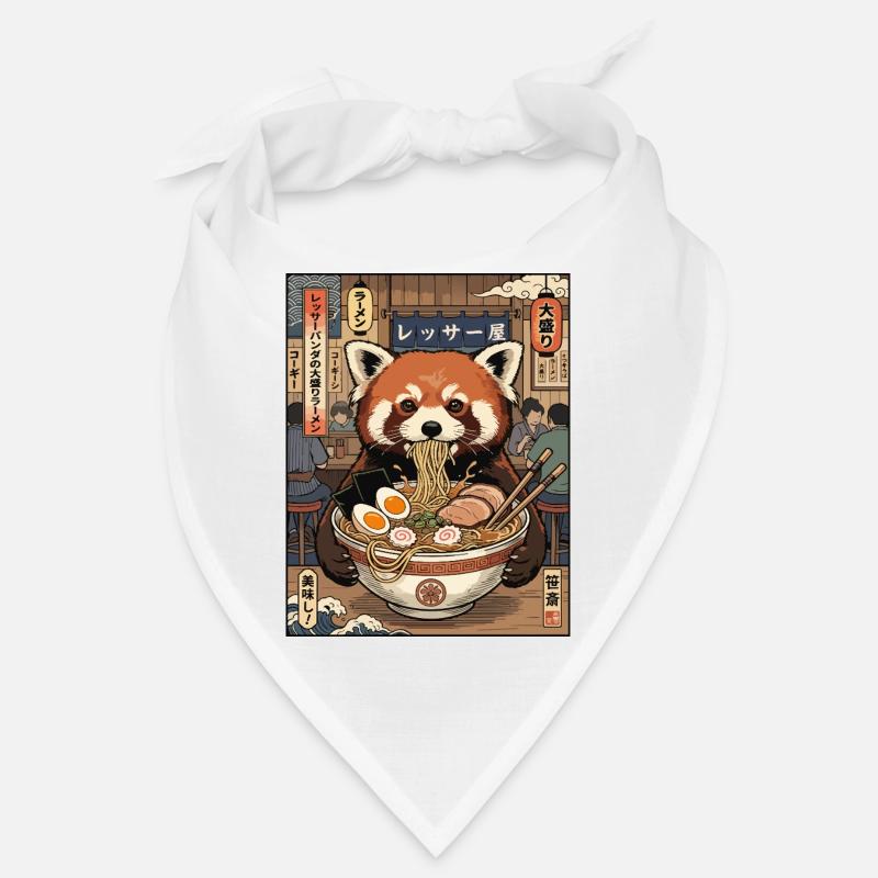 Red Panda Ramen Feast Bandana