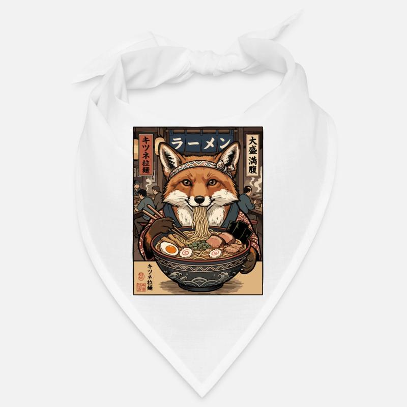 Ramen Fox Feast Bandana