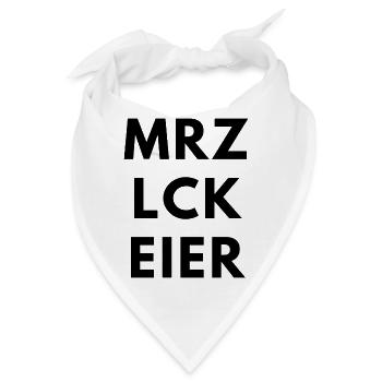 MRZ_LCK_EIER - Bandana - Weiß - Vorne
