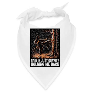 Kampfkunst Spruch - Bandana - Weiß - Vorne