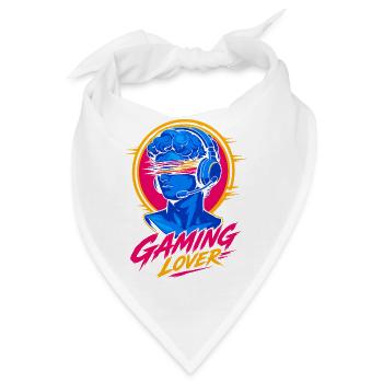 Gaming Lover Neon Headset - Bandana - Weiß - Vorne