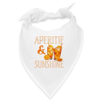 Aperitif & Sunshine - Bandana - Weiß - Vorne