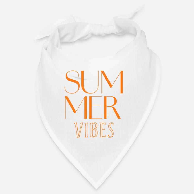 Sommer Vibes Typo Design Bandana