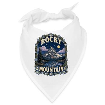 Rocky Mountain National Park USA Colorado Wandern  - Bandana - Weiß - Vorne