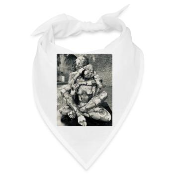 Duo-Körpergeometrie - Bandana - Weiß - Vorne
