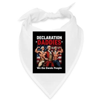 Swole Daddies Erklärung - Bandana - Weiß - Vorne