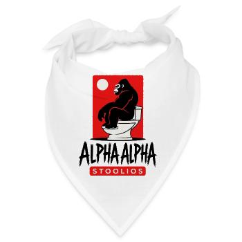 Aplha Alpha Stollios - Bandana - Weiß - Vorne