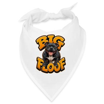 Staffordshire Bull Terrier - Bandana - Weiß - Vorne
