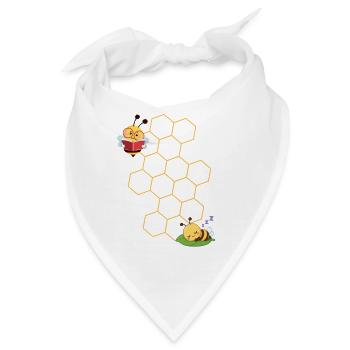 Bee - Bandana - Weiß - Vorne