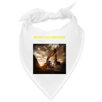 Mir reicht's! - Bandana - Weiß - Vorne