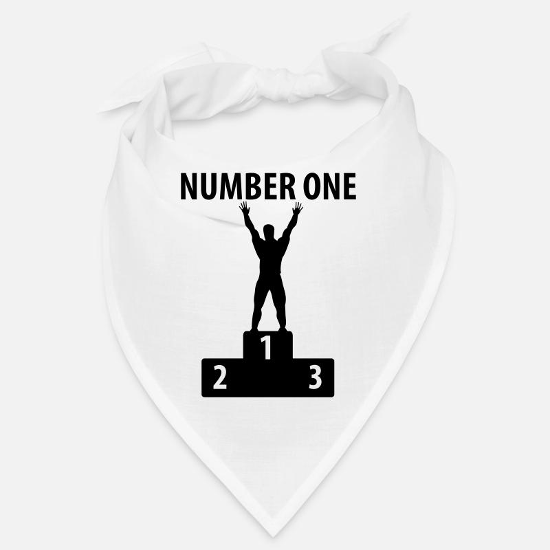 Number One - Bandana - Weiß