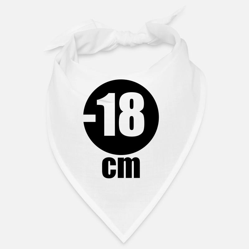 Interdit aux moins de 18 cm Bandana