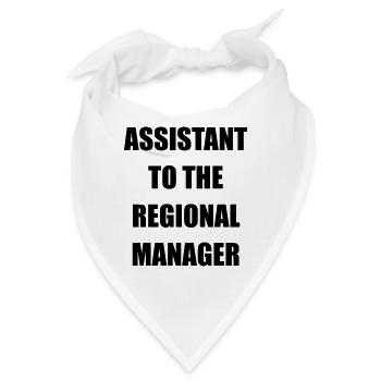 Assistent des Regionalmanagers, des Büros - Bandana - Weiß - Vorne