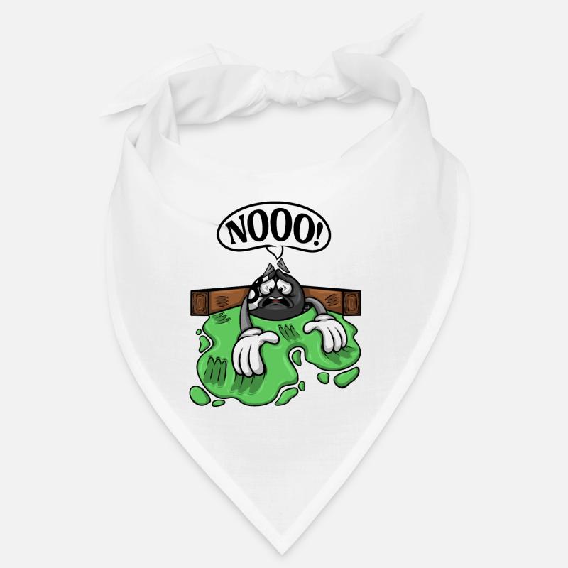 Joueur de billard Scratch Black Billiard 8 Bandana