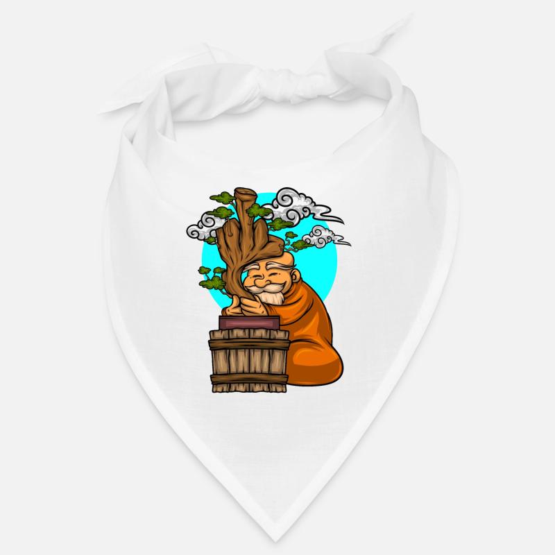 Miniature Trees Bonsai Middle Finger Bandana