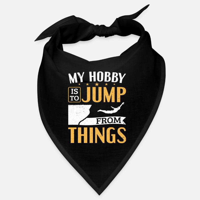 Mon passe-temps est de sauter des choses Cliff Jumping Bandana