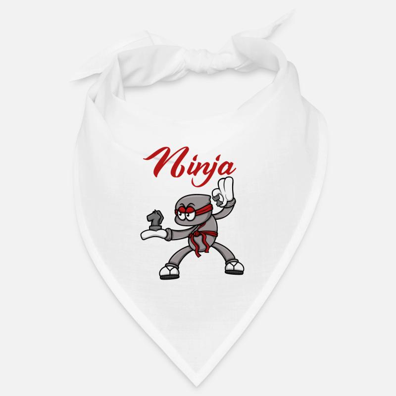 Échiquier Échecs Ninja Fighter Échecs Bandana