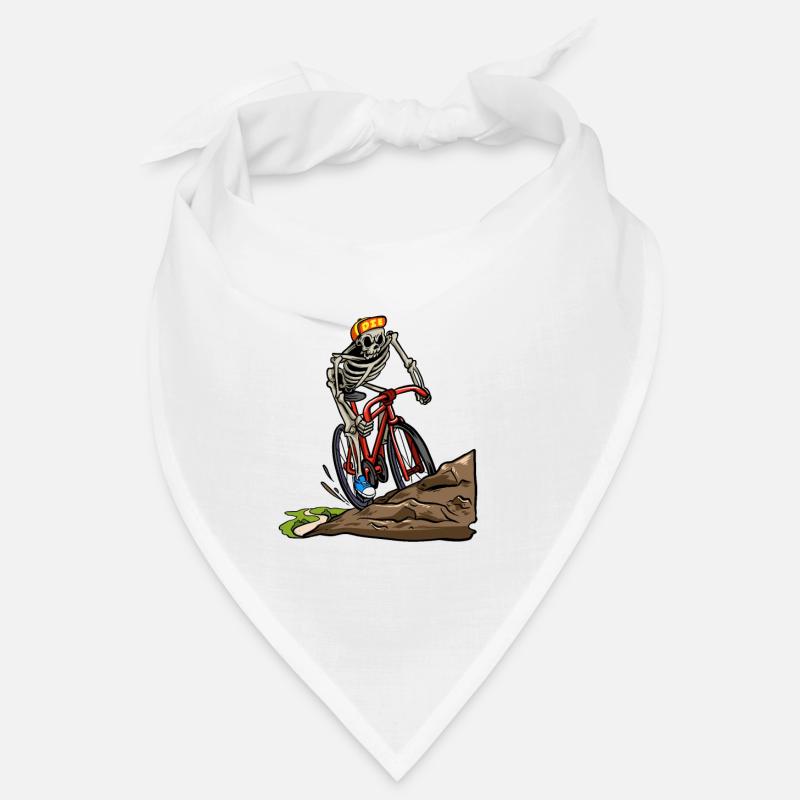 Cyclists Cycling Bicycle Skeleton Bicycle Bandana