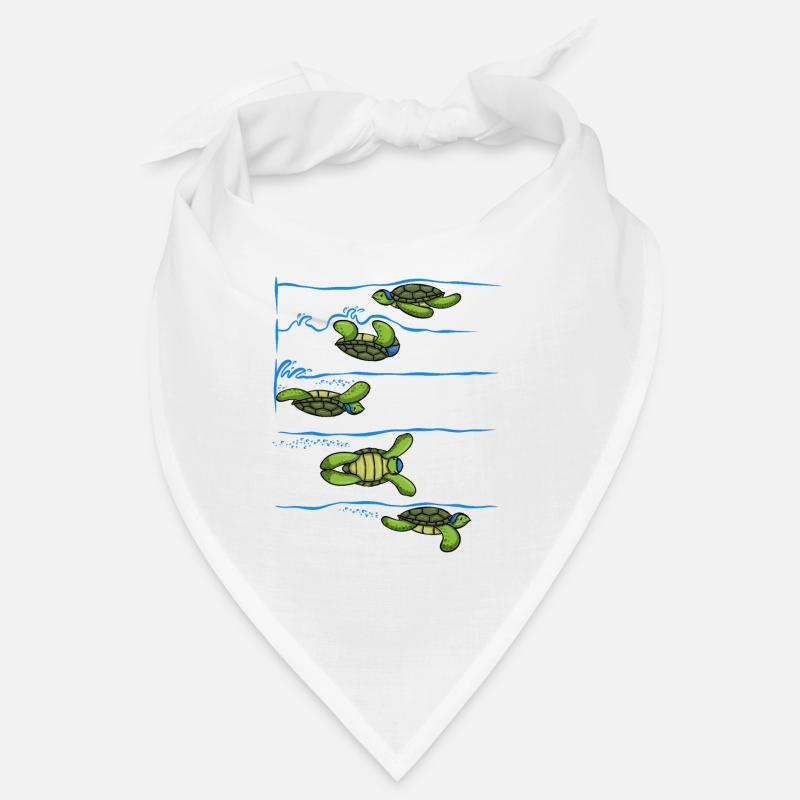 Swimmer Turn Turtle Swim Bandana