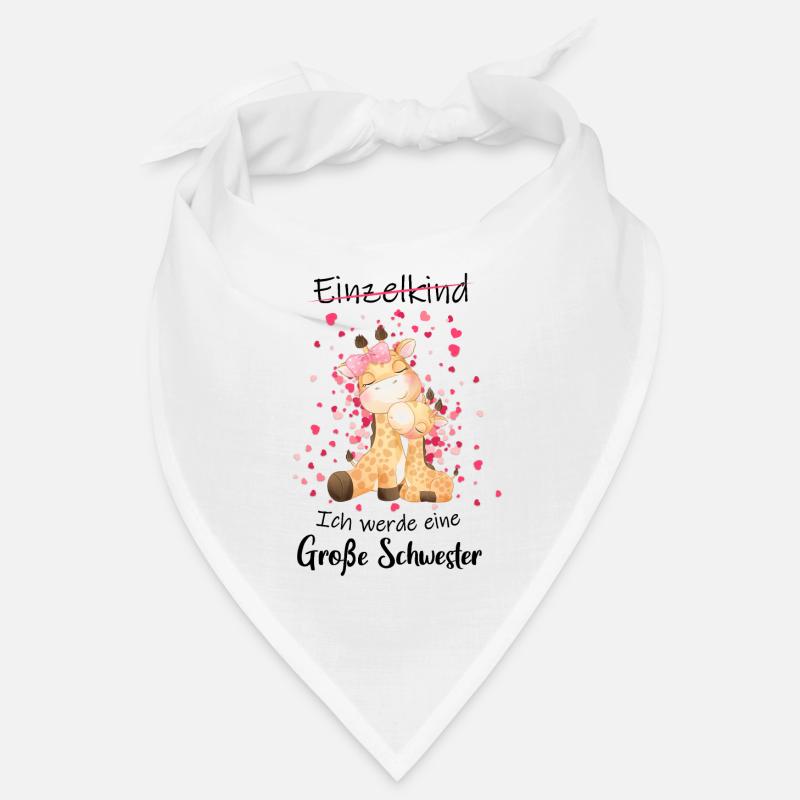 Einzelkind ade Ich werde große Schwester 2022 Bandana