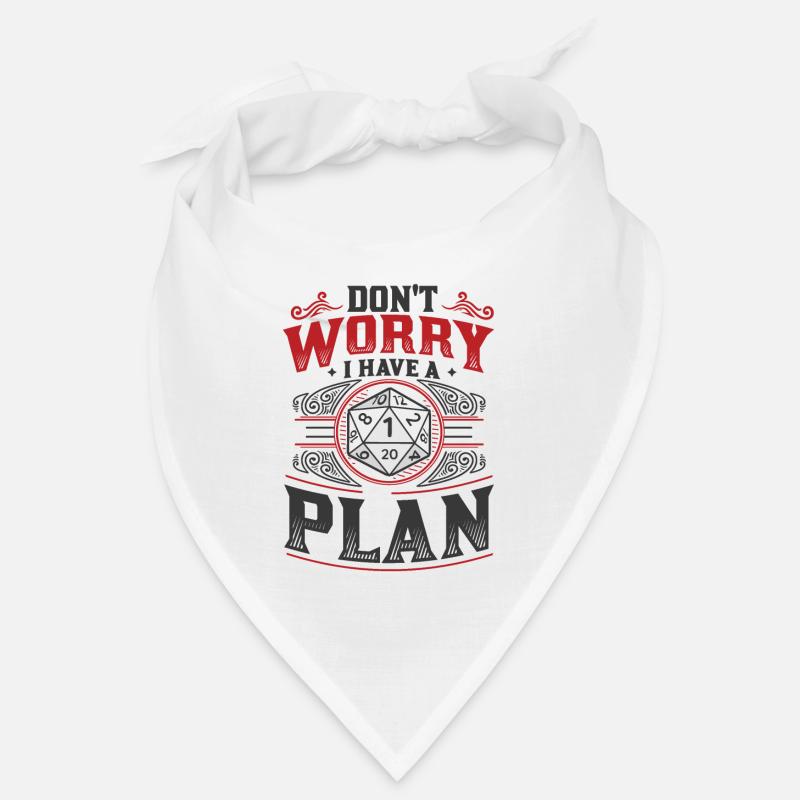 Keine Sorge, ich habe einen Plan D20 RPG Gamer Bandana