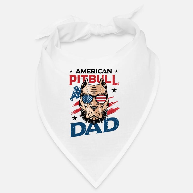 American Pitbull Dad 4. Juli Bandana