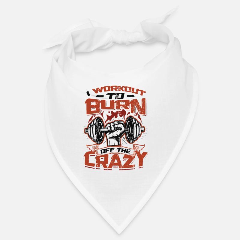 I train like a madman Bandana