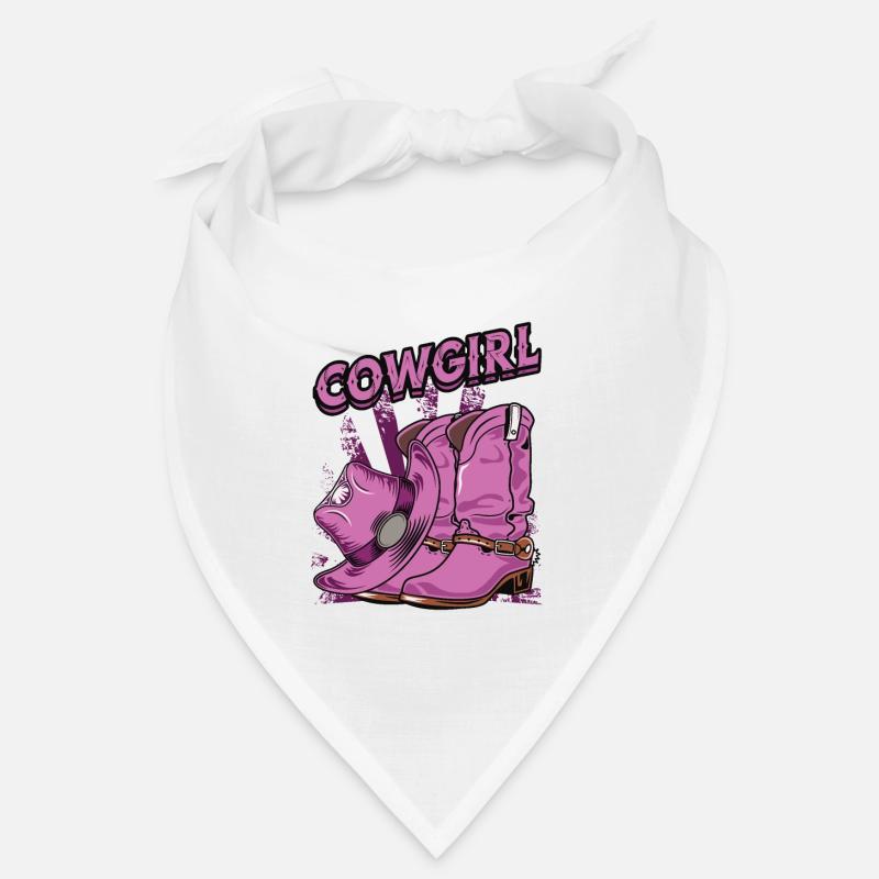 Stiefel Mädchen Western Bandana
