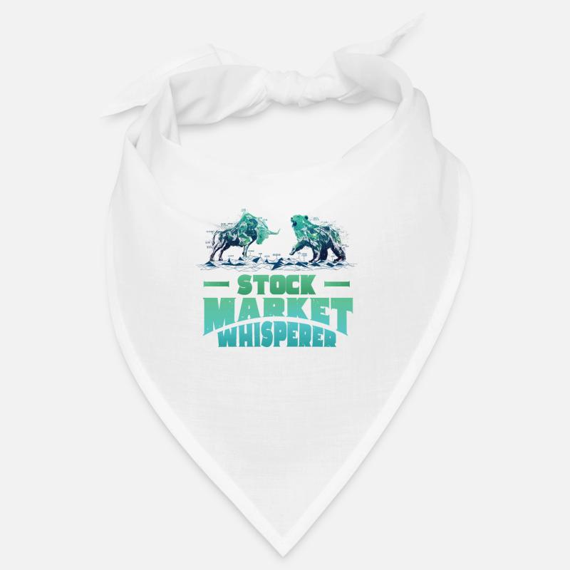 Boursier Whisperer Stock Trader Bull et Bear Bandana