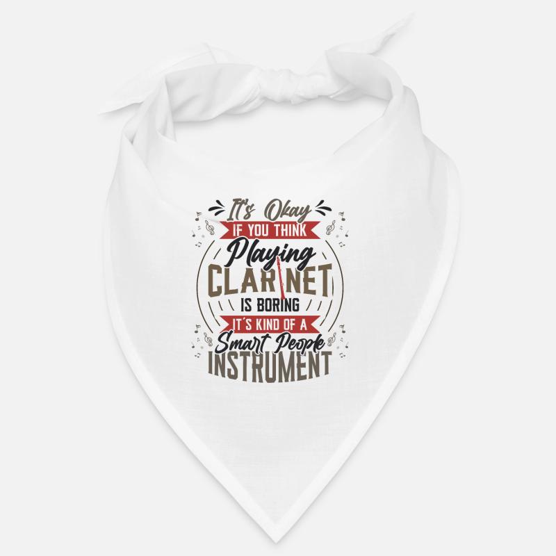 Clarinette jouant de la clarinette Bandana