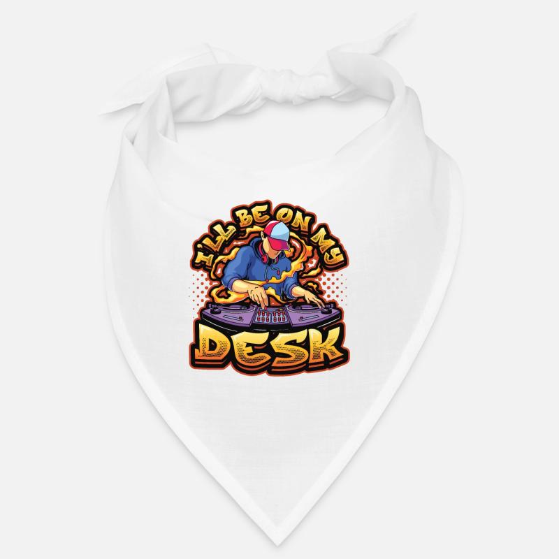 audio pultI'll Be On My Desk Dj Sound Engineer Bandana