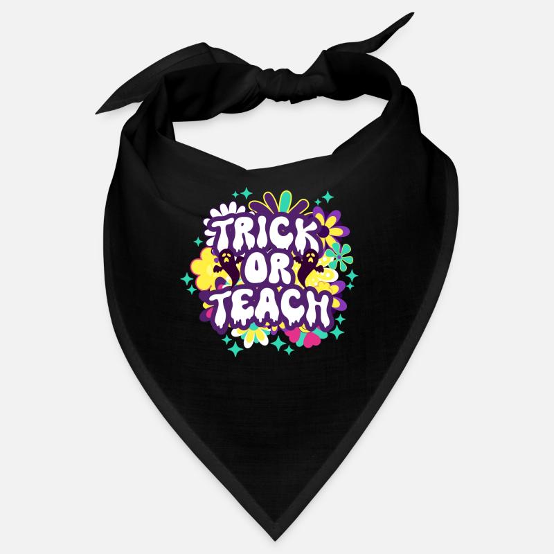 Trick oder Teach Halloween Kostüm für Frauen Bandana
